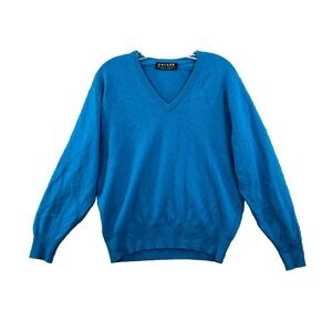 Vintage JAEGER Sweater Mens Large  Knit Cashmere Classic Outdoor Retro Academia